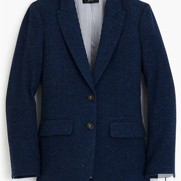 J.Crew Navy Blazer-NWT-Size Small - Picture 2 of 6